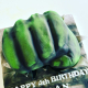 Hulk Fist cake