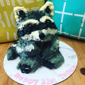 Racoon cake