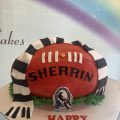 AFL Cake with Scarf