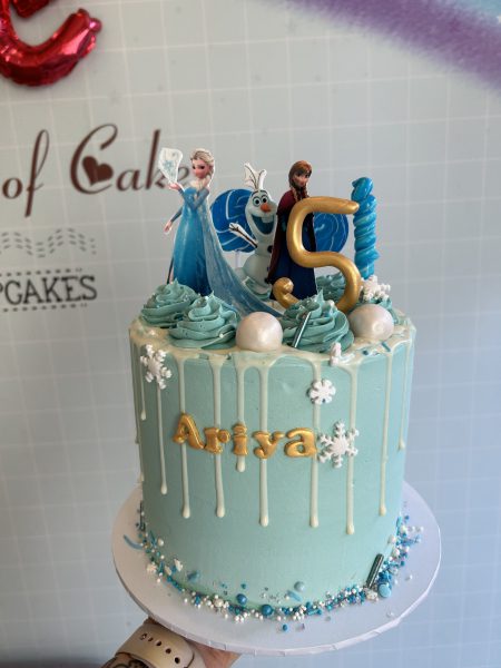 Frozen|Elsa cake