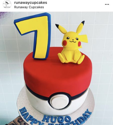Pokemon Pikachu cake