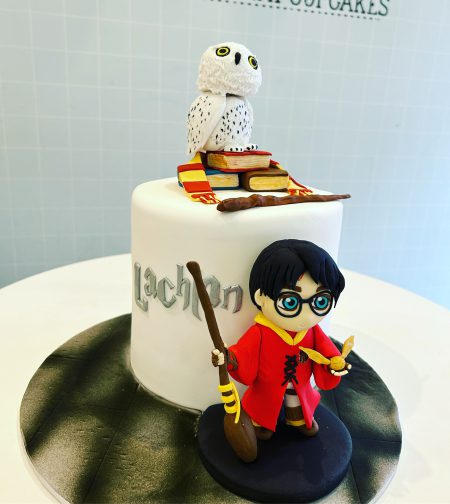 Harry Potter figurine with Owl