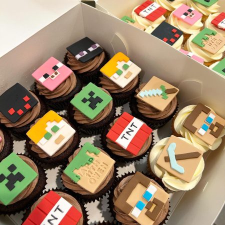 Minecraft-450x450 Custom Cupcakes