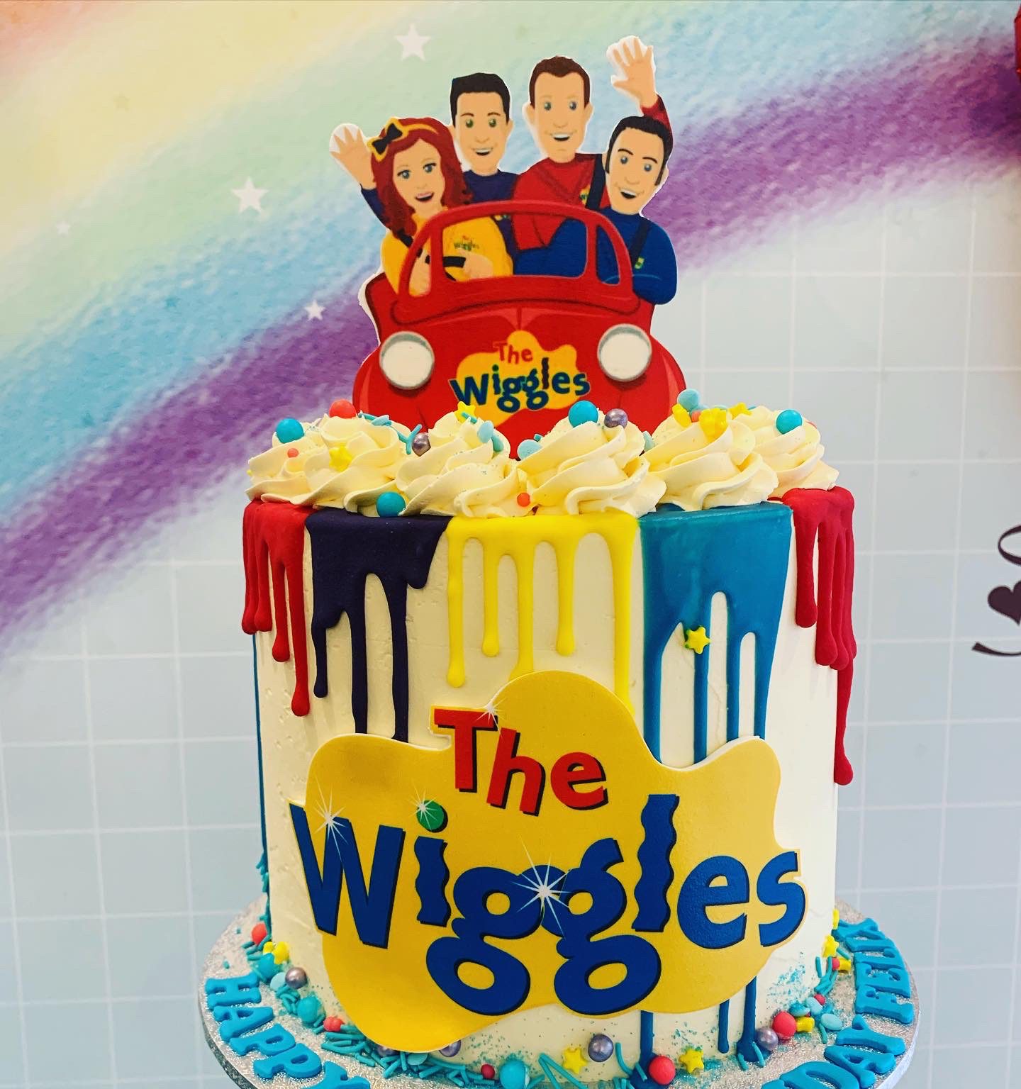 The Wiggles cake – Runaway Cupcakes