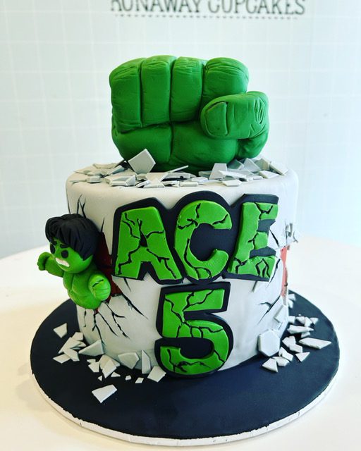 Incredible Hulk birthday theme | Angela Christi's Online Diary