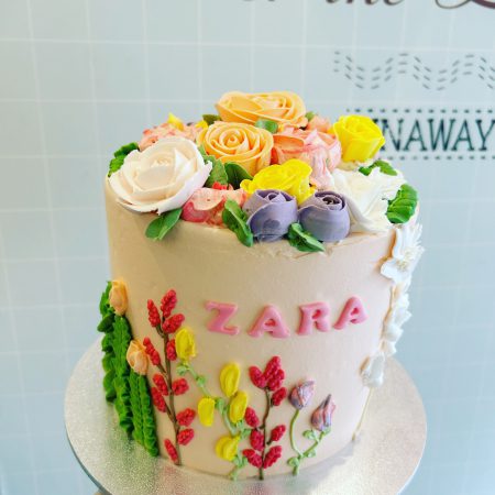 CFLU3811-450x450 Beautiful Floral Cakes