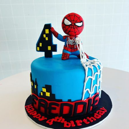 Spiderman-1-450x450 Super Hero Cakes