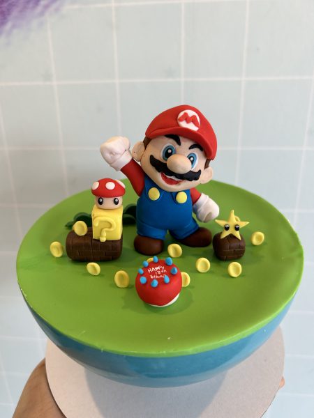 Super Mario Smash cake