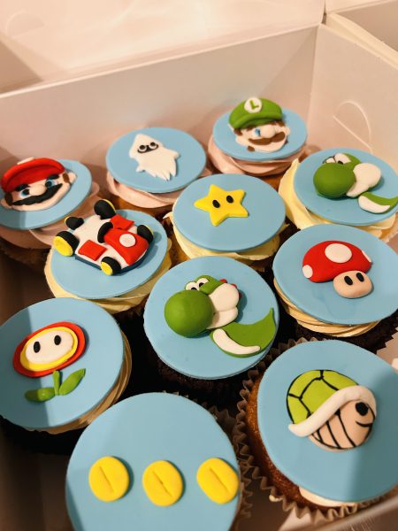 Mario Kart cupcake